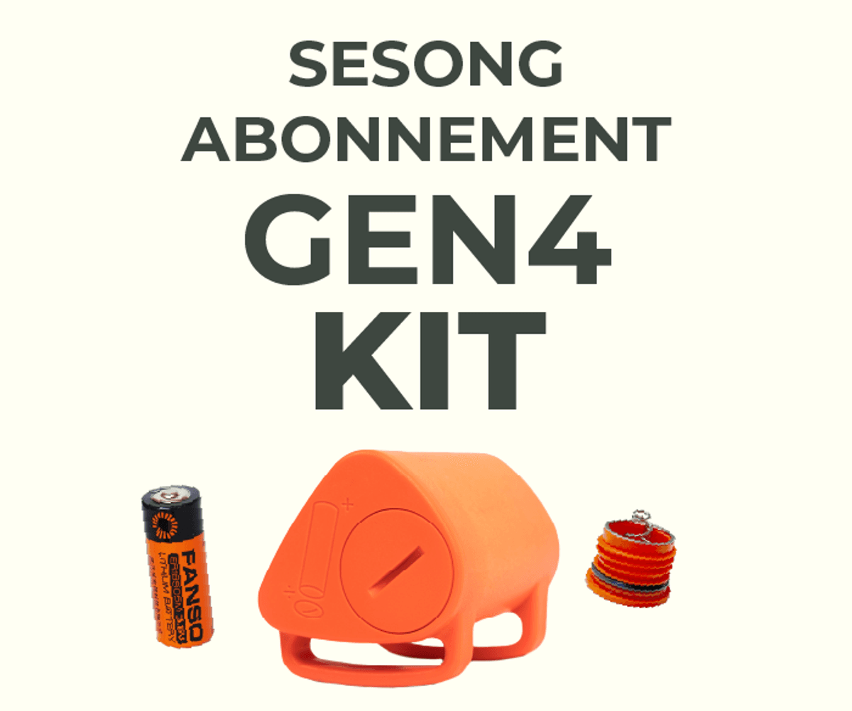 Batteri og sesongabonnement kit (4gen) 